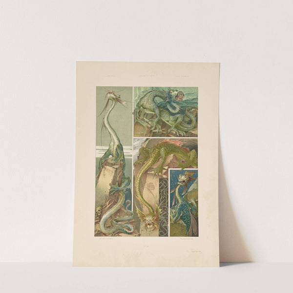 Das Thier in der decorativen Kunst Pl.15 by Anton Seder