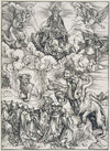Das Tier mit den Lammhörnern, aus der Folge der Apokalypse, Einzeldruck vor dem Text