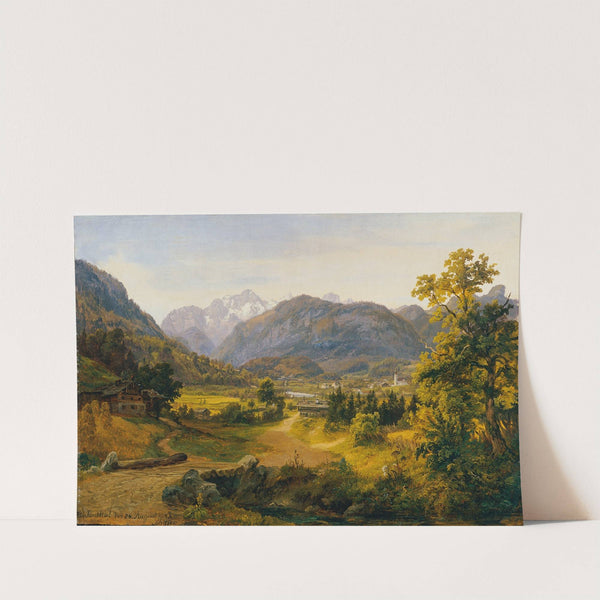 Das Unkental in Salzburg (1843) by Anton Schiffer