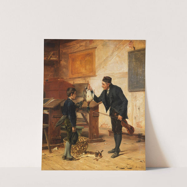 Das Unterpfand für eine Geigenstunde by Gérard Portielje