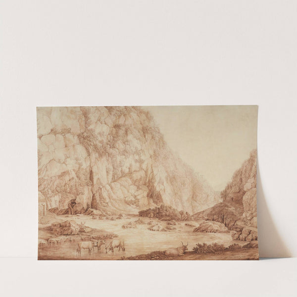 Das Volturnotal bei Piedimonte Alife (1792) by Jacob Philipp Hackert