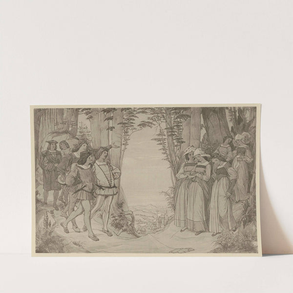 Das Wappen der Stadt Köln by Eduard von Steinle