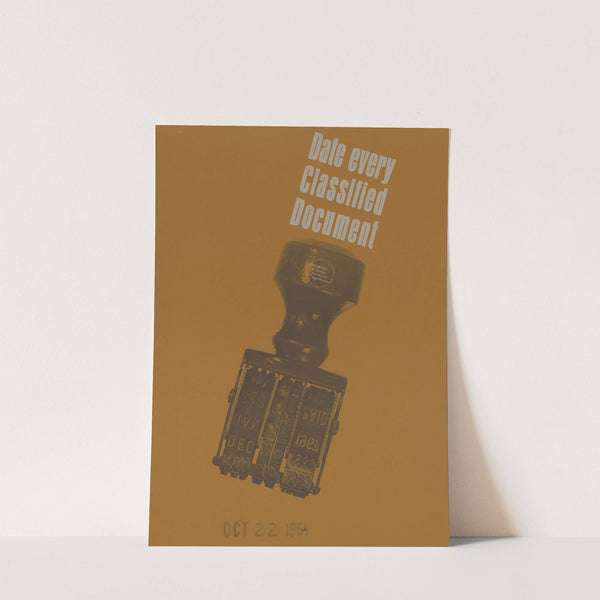 Date every classified document by Don Ferguson