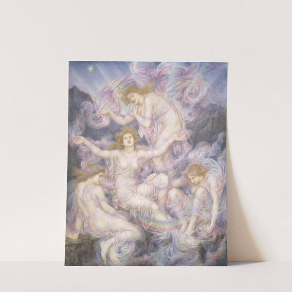 Daughters of the Mist (ca 1905-1910) by Evelyn De Morgan