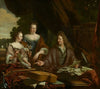 David (1654-1729), Agneta (c. 1658-1719) and their daughter Catherina (1683-1729) de Neufville
