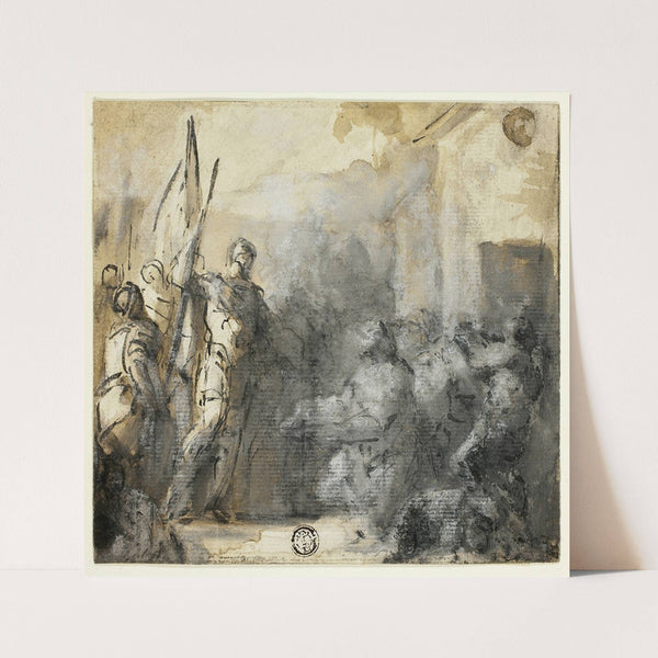 David and Abigail by Domenico Mondo