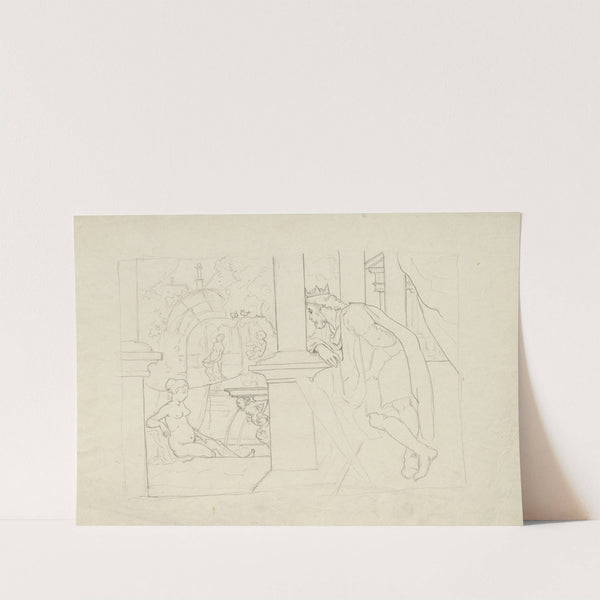 David and Bathsheba (1905 - 1908) by Hans Thoma