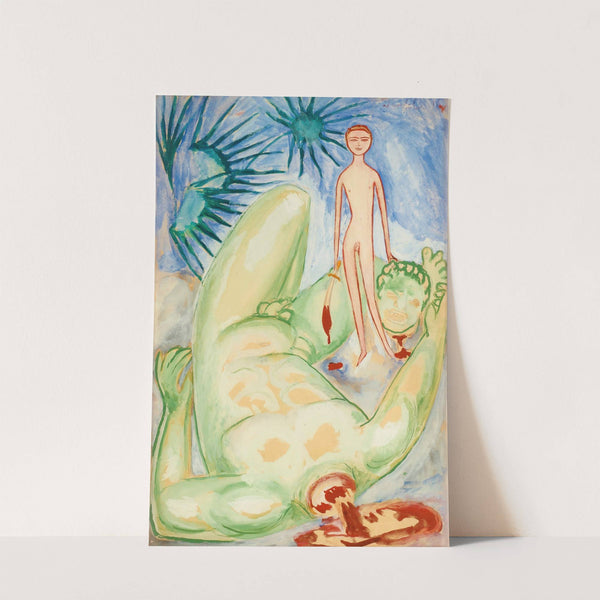 David and Goliat by Nils Dardel
