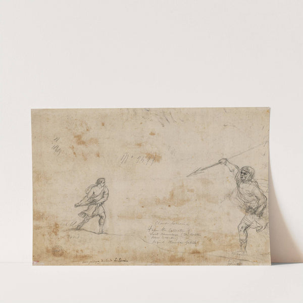 David and Goliath (c. 1645) by Claude Lorrain