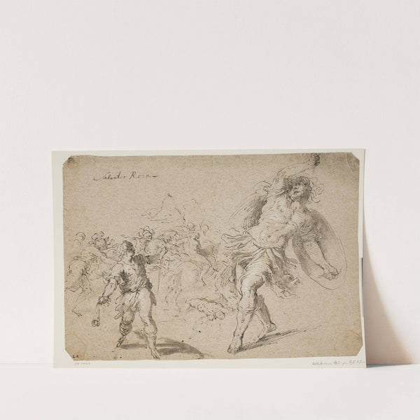 David og Goliath by Jacopo Palma il Giovane