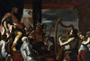 David Playing The Harp Before Saul