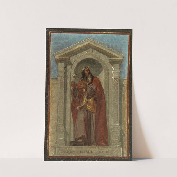 David, roi d’Israël (1840) by Nicolas Auguste Hesse