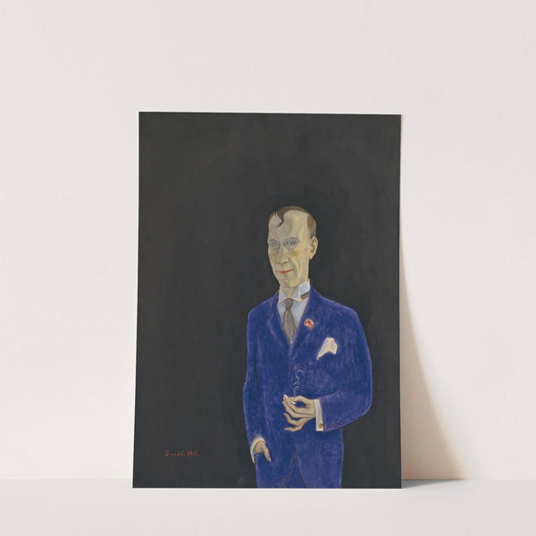 David Sprengel, 1880-1941, skribent, kritiker by Nils Dardel