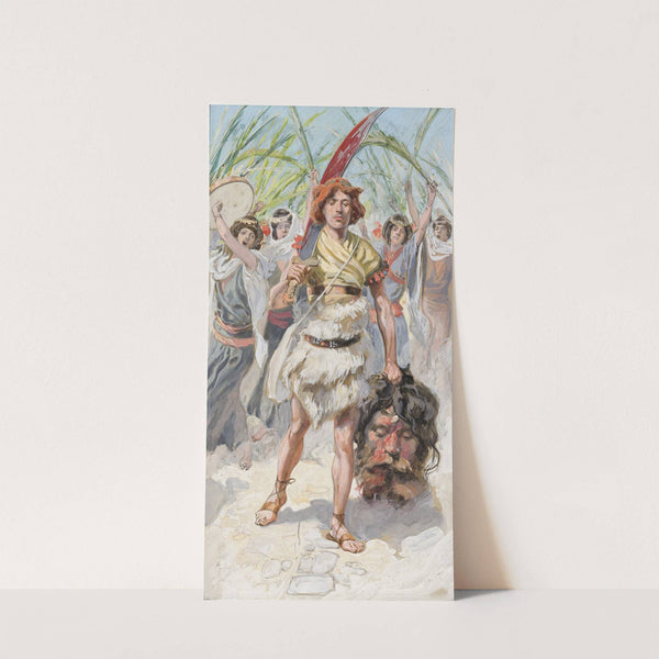 David Takes the Head of Goliath to Jerusalem (c. 1896-1902) by James Tissot