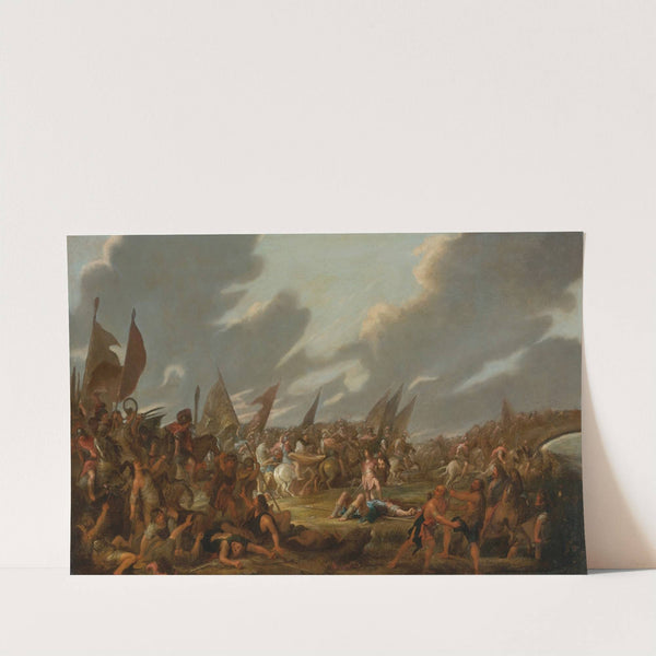 David With The Head Of Goliath by Francesco Simonini