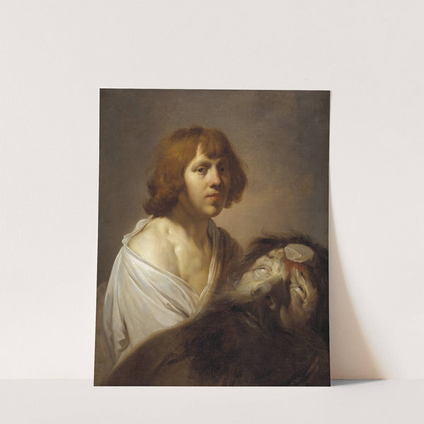 David with the Head of Goliath by Jacob Adriaensz Backer