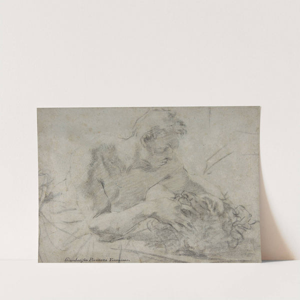 David With the Head of Goliath by Giovanni Battista Piazzetta