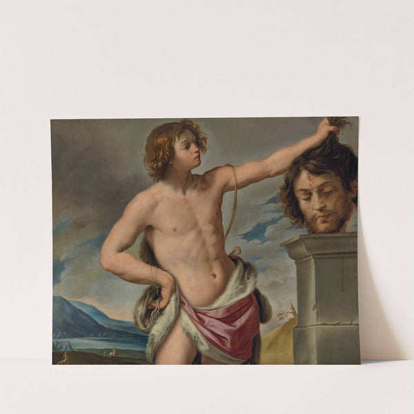 David with the head of Goliath by Giovanni Andrea Sirani