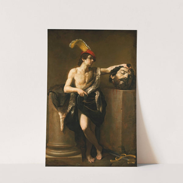 David With The Head Of Goliath by Guido Reni