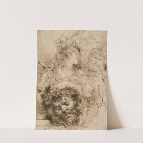 David with the Head of Goliath by Giovanni Benedetto Castiglione