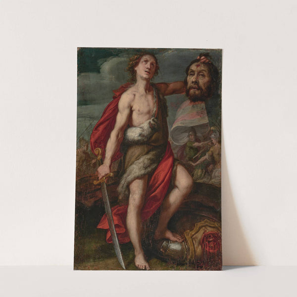 David with the head of Goliath by Daniele Crespi