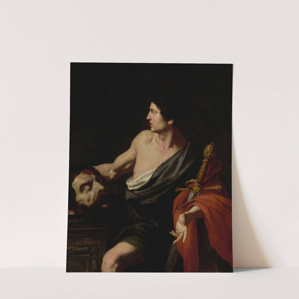 David with the Head of Goliath by Pietro Novelli