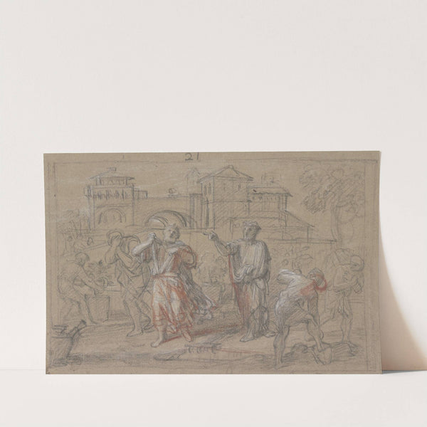 David's atonement by François-Alexandre Verdier