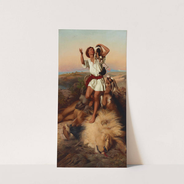 David's first victory by William Strutt