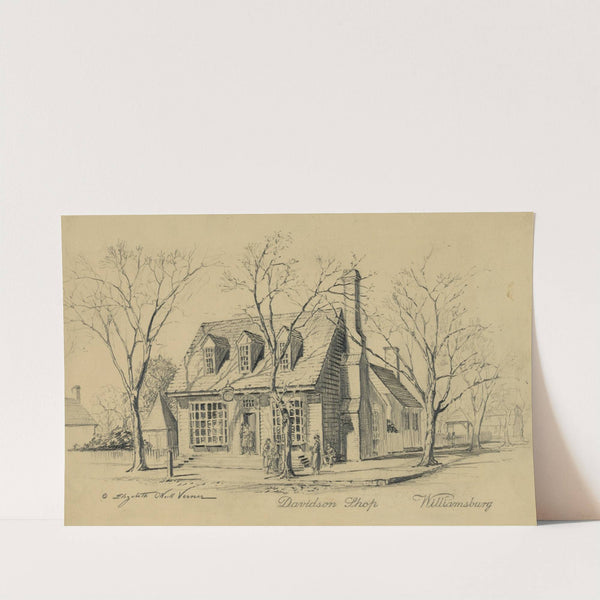 Davidson shop Williamsburg by Elizabeth O'Neill Verner