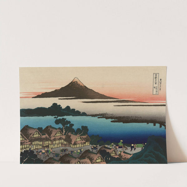 Dawn at Isawa in Kai Province by Katsushika Hokusai