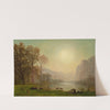 Dawn in the Rockies (circa 1869) by Albert Bierstadt