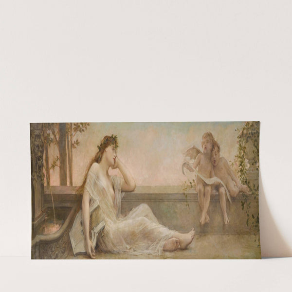 Daydreaming at Dusk by Léon François Comerre