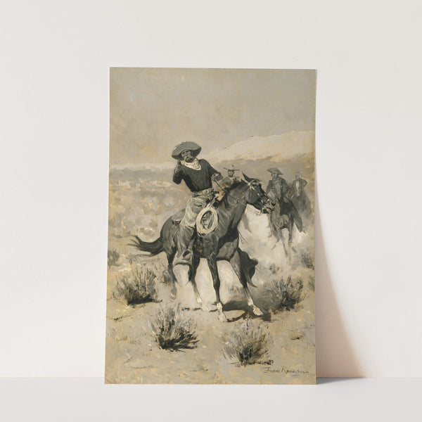 Days on the Range (‘Hands Up!’) (1902) by Frederic Remington