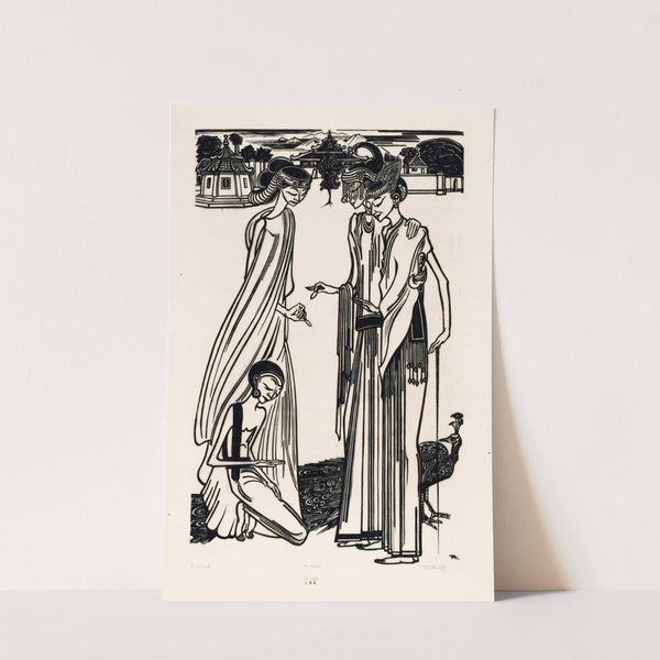 De aalmoes (1920) by Johannes Frederik Engelbert ten Klooster