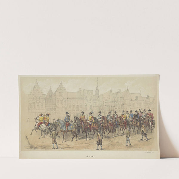 De Adel (1856) by Pieter Wilhelmus van de Weijer