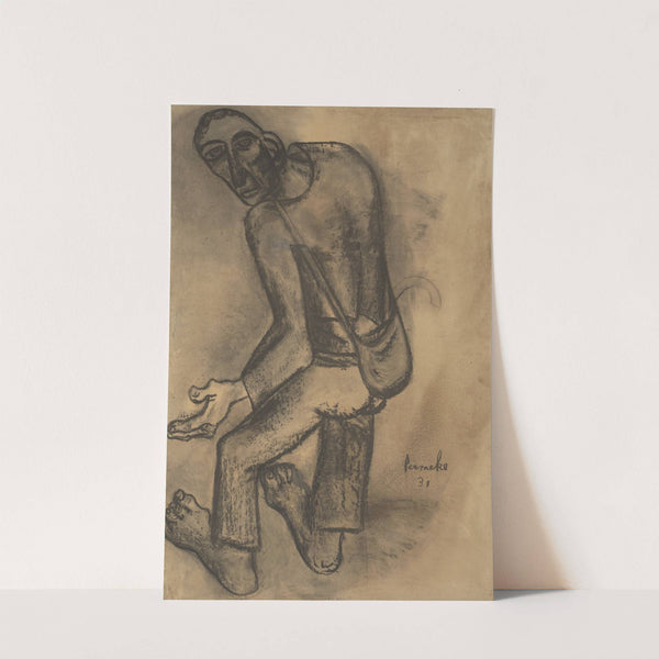 De bedelaar (1931) by Constant Permeke