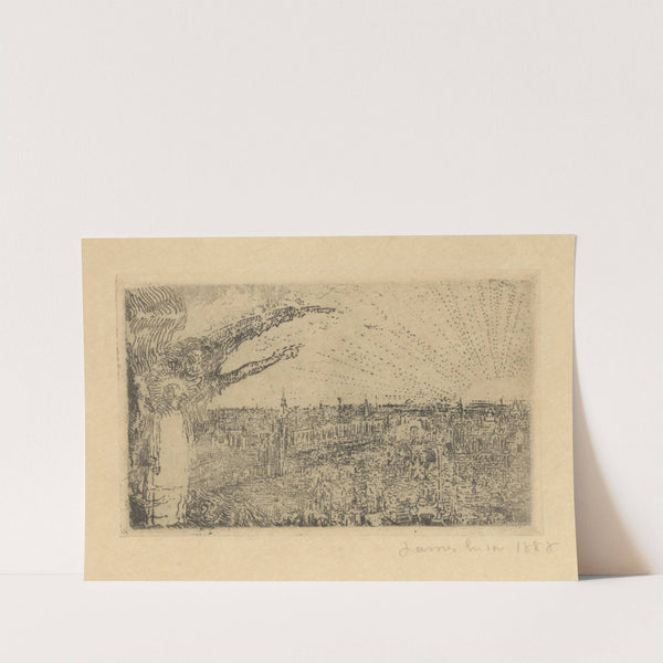 De bekoring van Christus by James Ensor