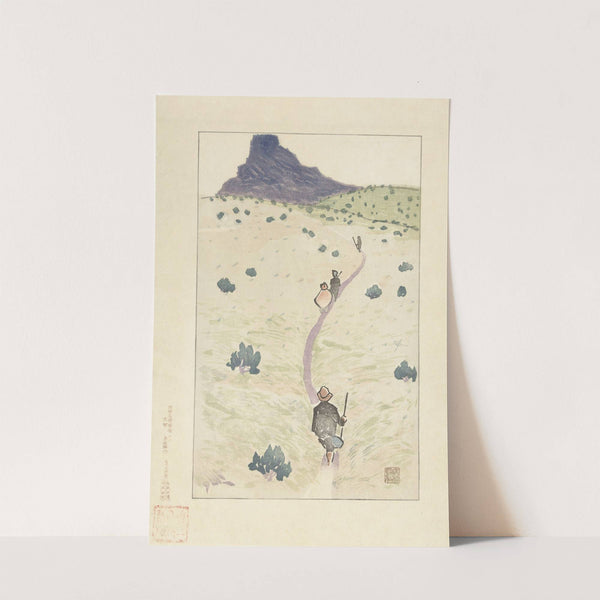 De berg Rokko (1916) by Akamatsu Rinsaku