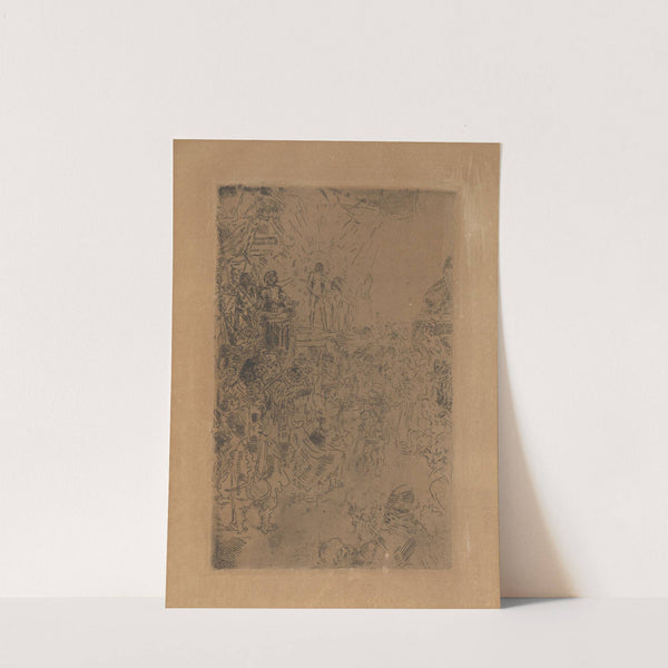 De bespotting van Christus (Ecce Homo) by James Ensor