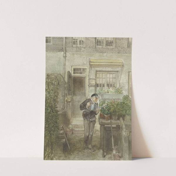 De bloemenliefhebber by Charles Rochussen