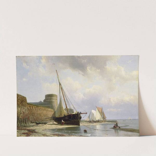 De bomvrije kazerne te Vlissingen by Johan Conrad Greive