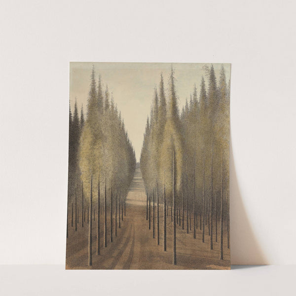 De brandgang by Léon Spilliaert