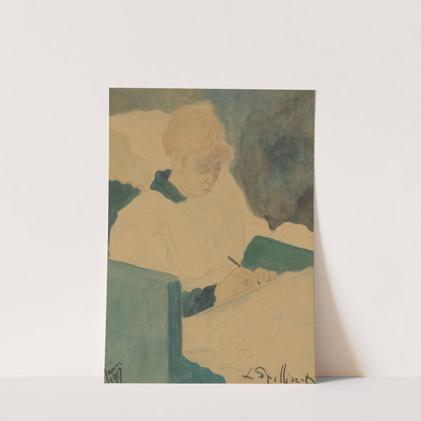 De briefschrijfster by Léon Spilliaert