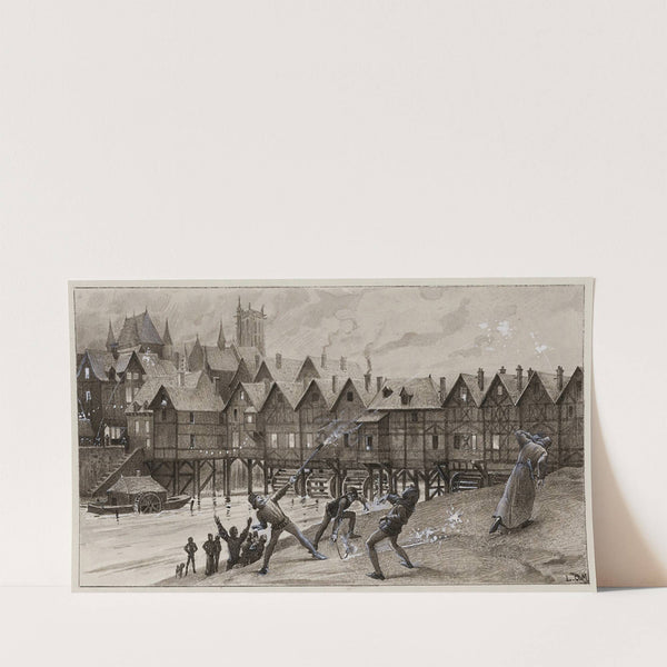 De Charybde en Scylla (1889) by Luc-Olivier Merson