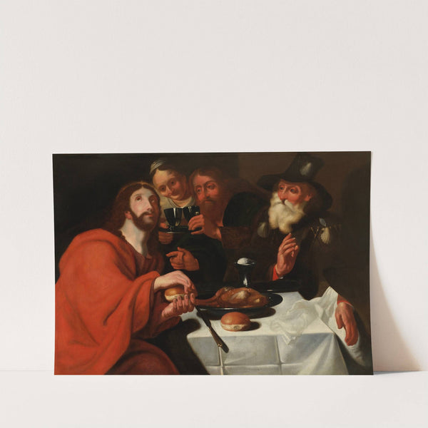 De discipelen te Emmaüs by Anonymous