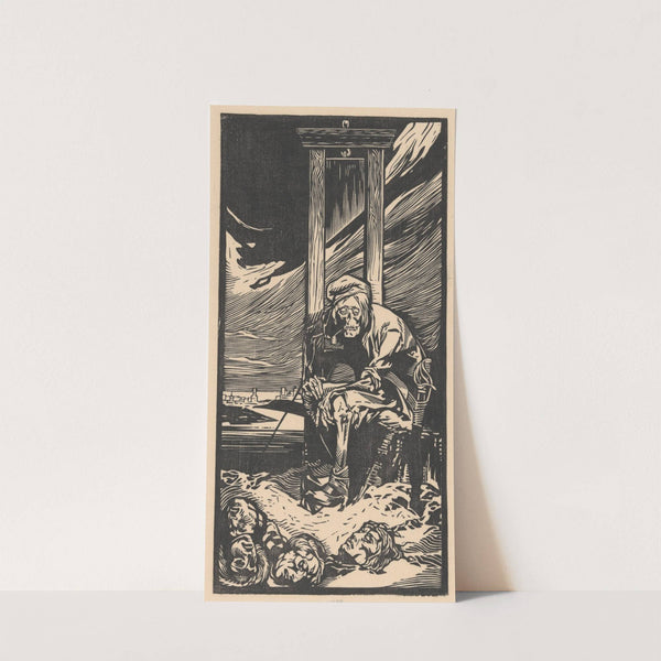 De Dood bij de guillotine by Johannes Josephus Aarts