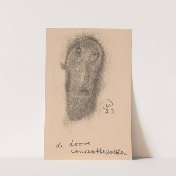 De doove concertbezoeker (1923) by Erich Wichmann