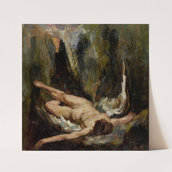 De gevallen engel by Willem de Zwart