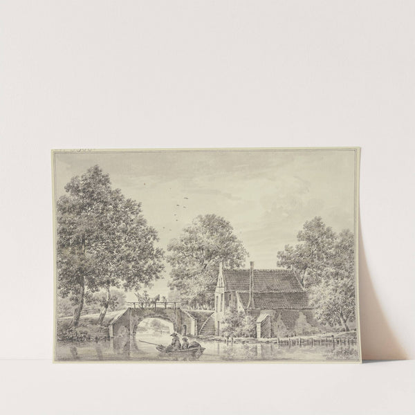 De Gheynbrugge bei Utrecht by Paulus van Liender