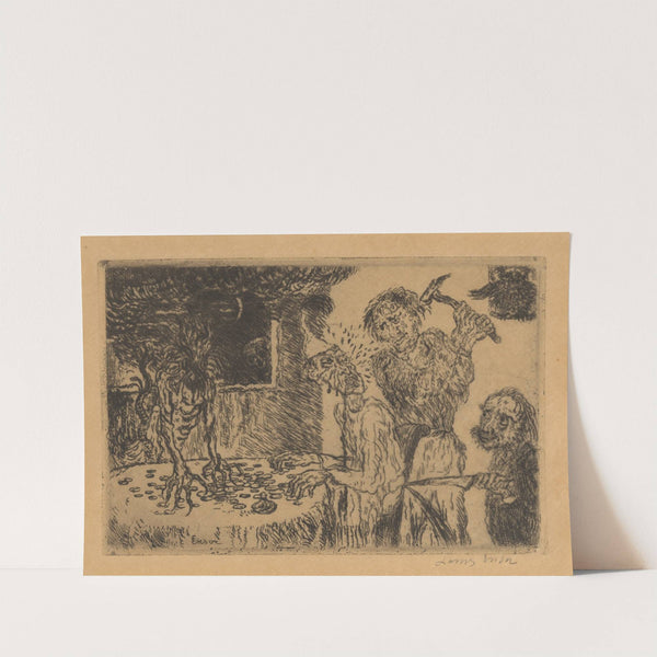 De gierigheid by James Ensor